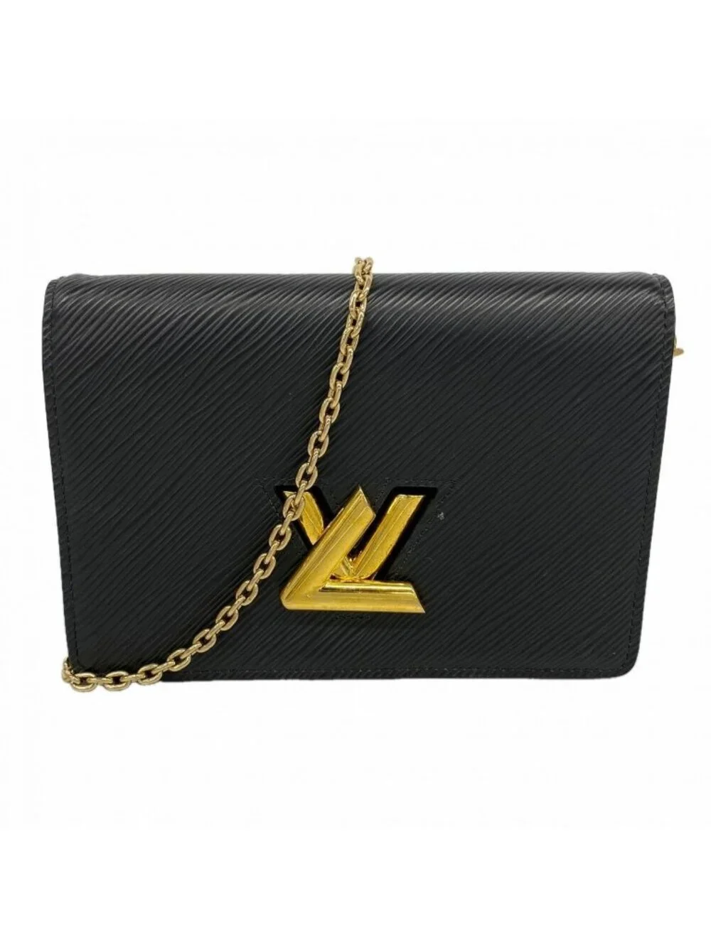 Louis Vuitton Shoulder Wallet Epi Portefeuille Twist Noir